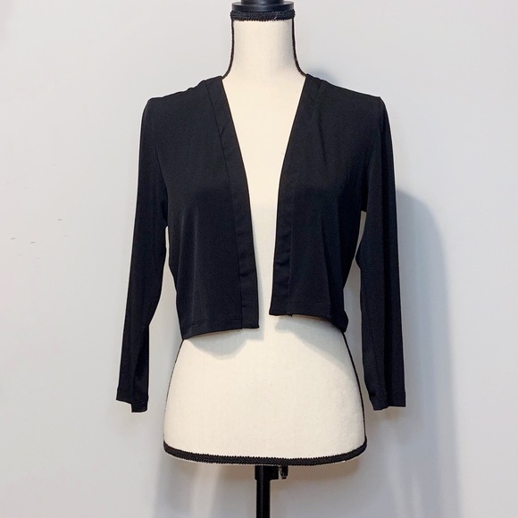 Calvin Klein Jackets & Blazers - Calvin Klein | Bolero black stretch crop Medium